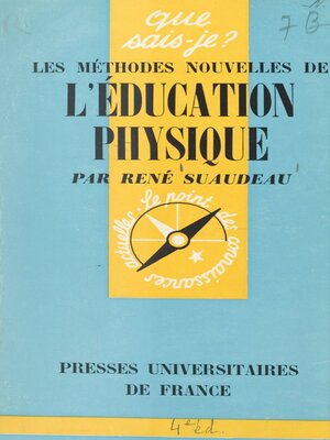 cover image of Les méthodes nouvelles de l'éducation physique